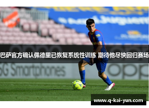 巴萨官方确认佩德里已恢复系统性训练 期待他尽快回归赛场 巴萨官方确认佩德里已恢复系统性训练 期待他尽快回归赛场